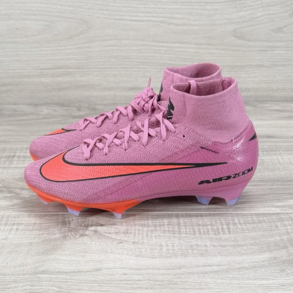 Nike Zoom Mercurial Superfly 10 Elite FG  Flamingo FQ1454 Men's 6 / Women's 7.5